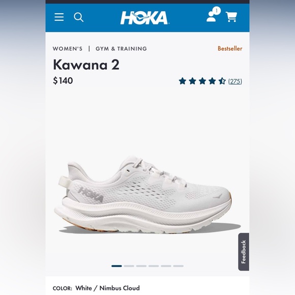 Hoka Kawana 2 Size 7.5 - Picture 8 of 10